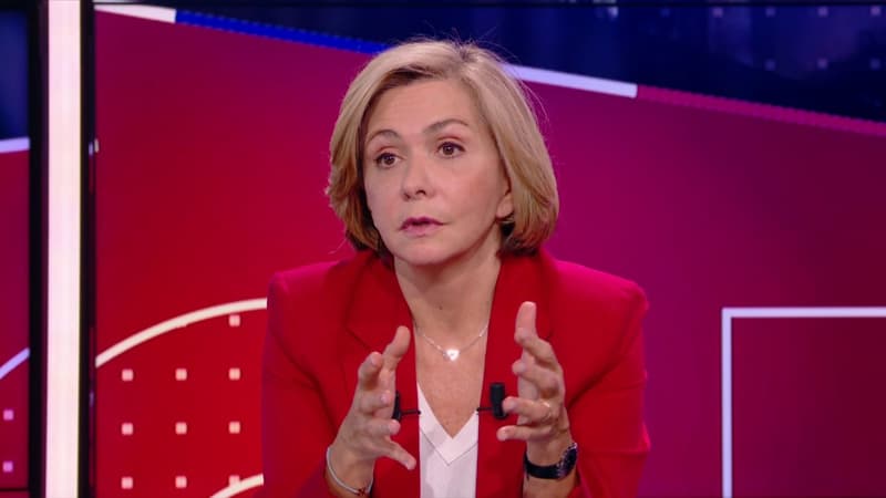 Valérie Pécresse ce mercredi 23 février 2022 dans l'émission "Face à BFM".