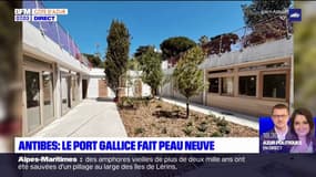 Antibes: des travaux de réhabilitation du port Gallice en cours