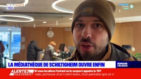 La médiathèque de Schiltigheim a enfin accueilli ses premiers visiteurs ce vendredi