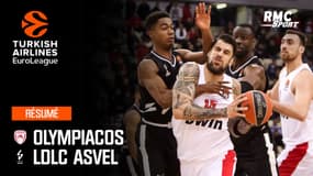 Résumé - Olympiacos-ASVEL (77-68) - Euroleague
