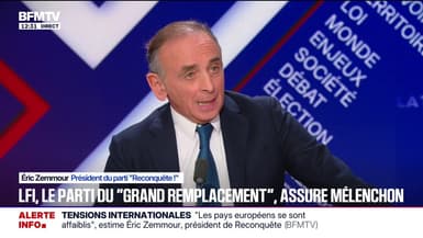 Une femme à l'Élysée? "Bien sûr, pourquoi pas [...] Il y a évidemment des femmes qui sont des exceptions et qui vont incarner le pouvoir", déclare Éric Zemmour