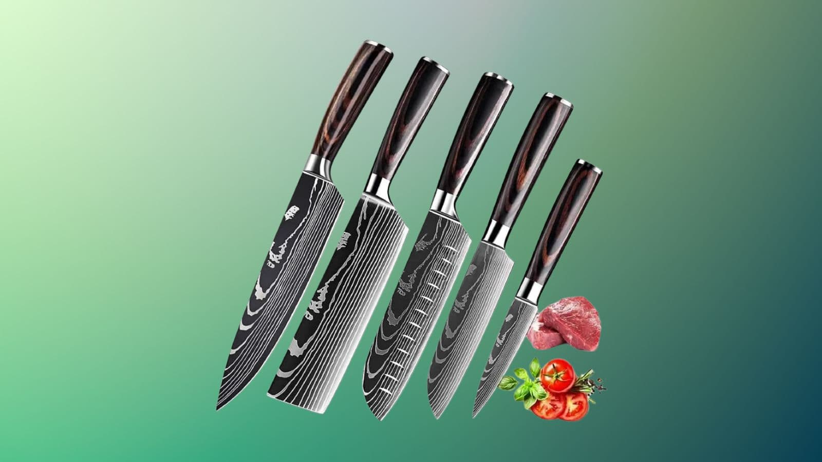 Ce set de couteaux de cuisine profite d'une belle remise de prix