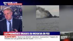 Première image du Moskva, fleuron de la marine russe, détruit par l'Ukraine
