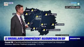 Météo Paris-Ile de France du 13 janvier : Un brouillard omniprésent