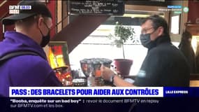 Lille: des bracelets pour aider au contrôle du pass sanitaire