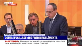 Double fusillade en Allemagne: "Il semblerait que les motifs (du tireur) soient d'extrême-droite", affirme le ministre de l'Intérieur du land de Hesse