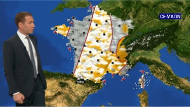 Le temps lundi : grisaille, pluie et fraîcheur