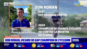 Passion Outdoor du jeudi 23 mai - Donon Ronan, vicaire de Gap champion de cyclisme