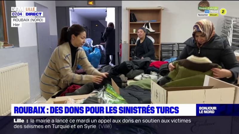 Séisme en Turquie: la solidarité s'organise à Roubaix