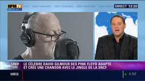 David Gilmour des Pink Floyd crée une chanson avec le jingle de la SNCF