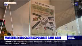 Marseille: des cadeaux pour les plus démunis