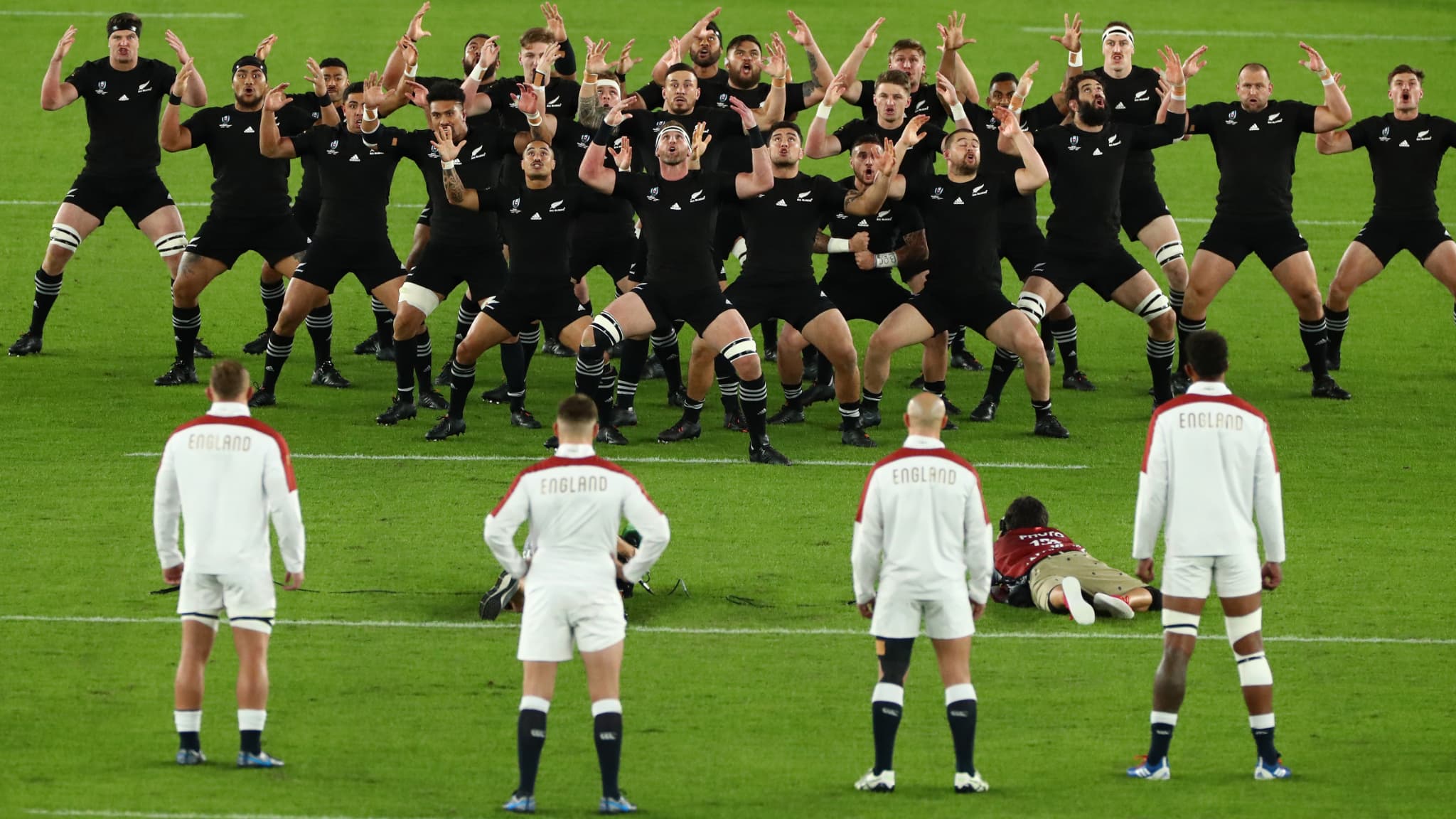 Equipe de Nouvelle-Zélande de rugby VS équipe d’Angleterre