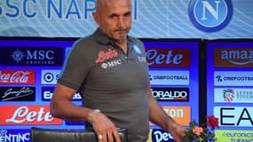Luciano Spalletti, entraîneur du SSC Napoli, le 30 septembre 2022