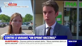 Campagne de vaccination: Gabriel Attal assure qu'"il va y avoir une mobilisation décuplée"