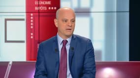 Jean-Michel Blanquer sur le plateau de BFM Politique, le 4 octobre 2020