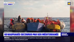 68 migrants secourus par SOS Méditerranée au large de la Libye