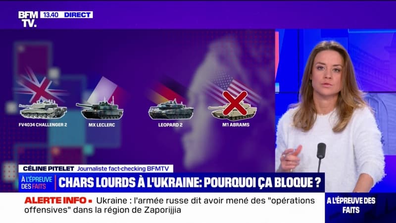 LA VÉRIF' - Livraison de chars à l'Ukraine: pourquoi ça bloque?