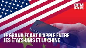  Le grand écart d'Apple entre les États-Unis et la Chine 