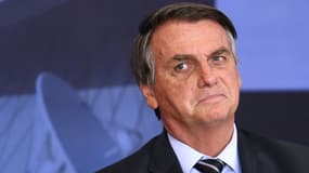 Le président brésilien Jair Bolsonaro à Brasilia, le 14 septembre 2021