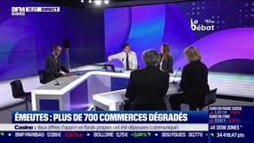 Le débat : Émeutes, plus de 700 commerces dégradés - 04/07