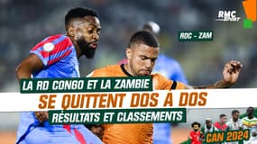 Can 2023 : La RD Congo et la Zambie se quittent dos à dos, résultats et classements