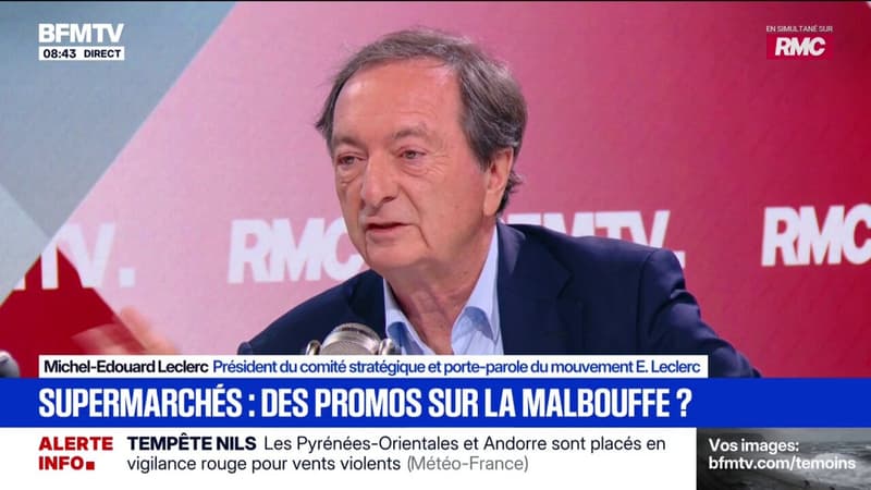 Michel-Édouard Leclerc: "Il faut conditionner l'accès du premier marché mondial, l'Europe, à nos normes et à la qualité de vie qu'on veut avoir"