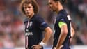 David Luiz et Zlatan Ibrahimovic