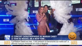 Le concert catastrophique de Mariah Carey à New York