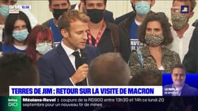 Terres de Jim: retour sur la visite d'Emmanuel Macron