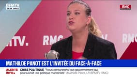 "Olivier Faure est en train de discuter avec la Macronie", déplore Mathilde Panot