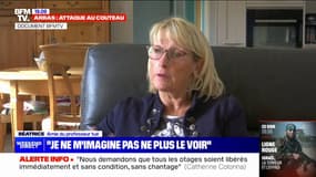 "C'est difficile à réaliser, on n'y croit pas": Béatrice, amie de Dominique Bernard, tué à Arras, témoigne sur BFMTV