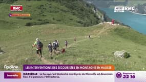 Les interventions des secouristes en montagne sont en hausse