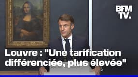 La Joconde, tarifs, nouvelles salles...Le discours d'Emmanuel Macron au Louvre en intégralité 