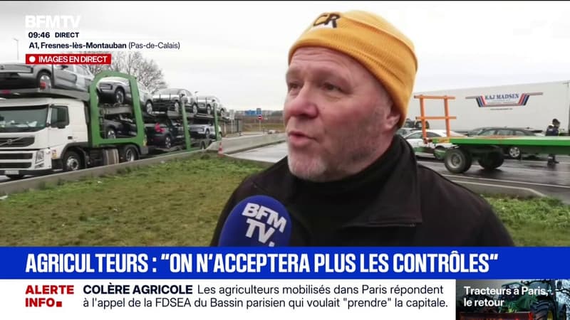 Mobilisation agricole: "Ça va renforcer l'entente entre les syndicats" déclare Patrick Legras (CR)