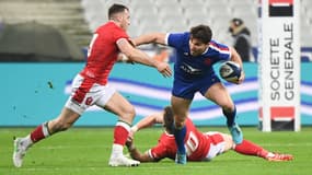 Antoine Dupont face au pays de Galles en 2021