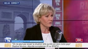 Nadine Morano: " Ce qui nous sauve aujourd’hui c'est le scrutin majoritaire et la force de nos institutions"