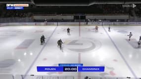 Hockey sur glace: suivez en direct le match entre Rouen et Chamonix