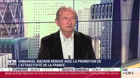 Emmanuel macron renoue avec la promotion de l'attractivité de la France - 16/06