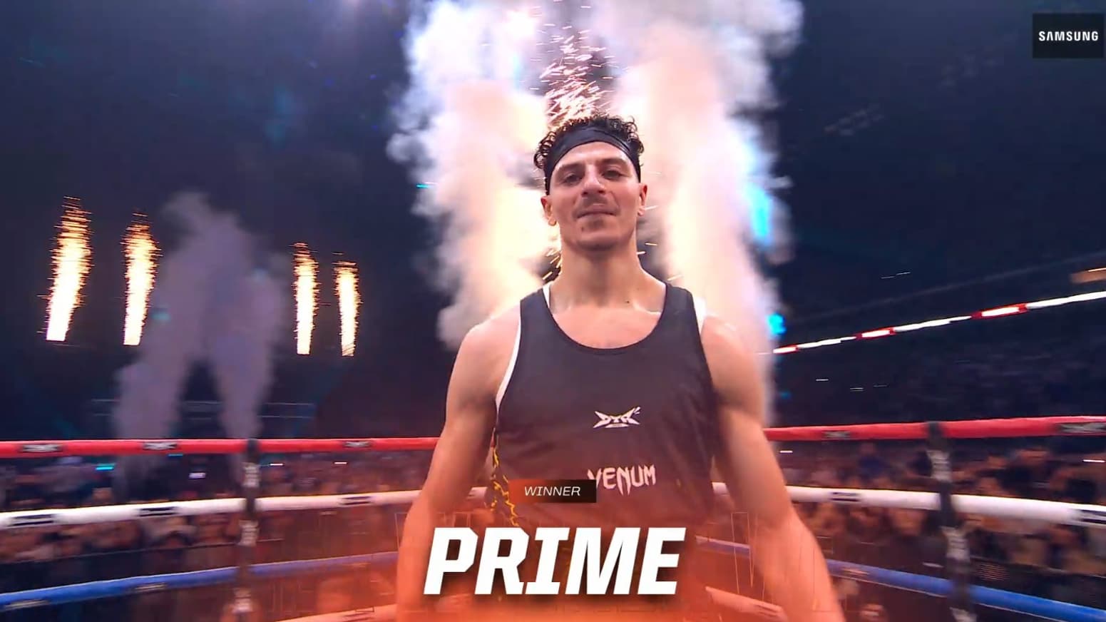 Prime lors du DTR Fight, le 7 décembre 2024