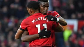 Martial et Pogba