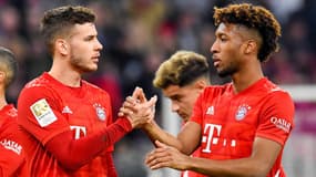 Kingsley Coman et Lucas Hernandez