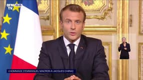 Emmanuel Macron: "Jacques Chirac était un destin français"