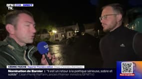Les rues du village d'Etsaut (Pyrénées-Atlantiques) ont été ensevelies pendant les intempéries 