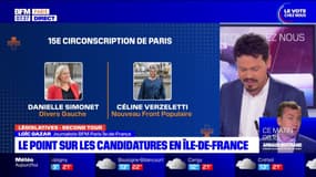 Législatives: le point sur les principales candidatures pour le second tour en Île-de-France