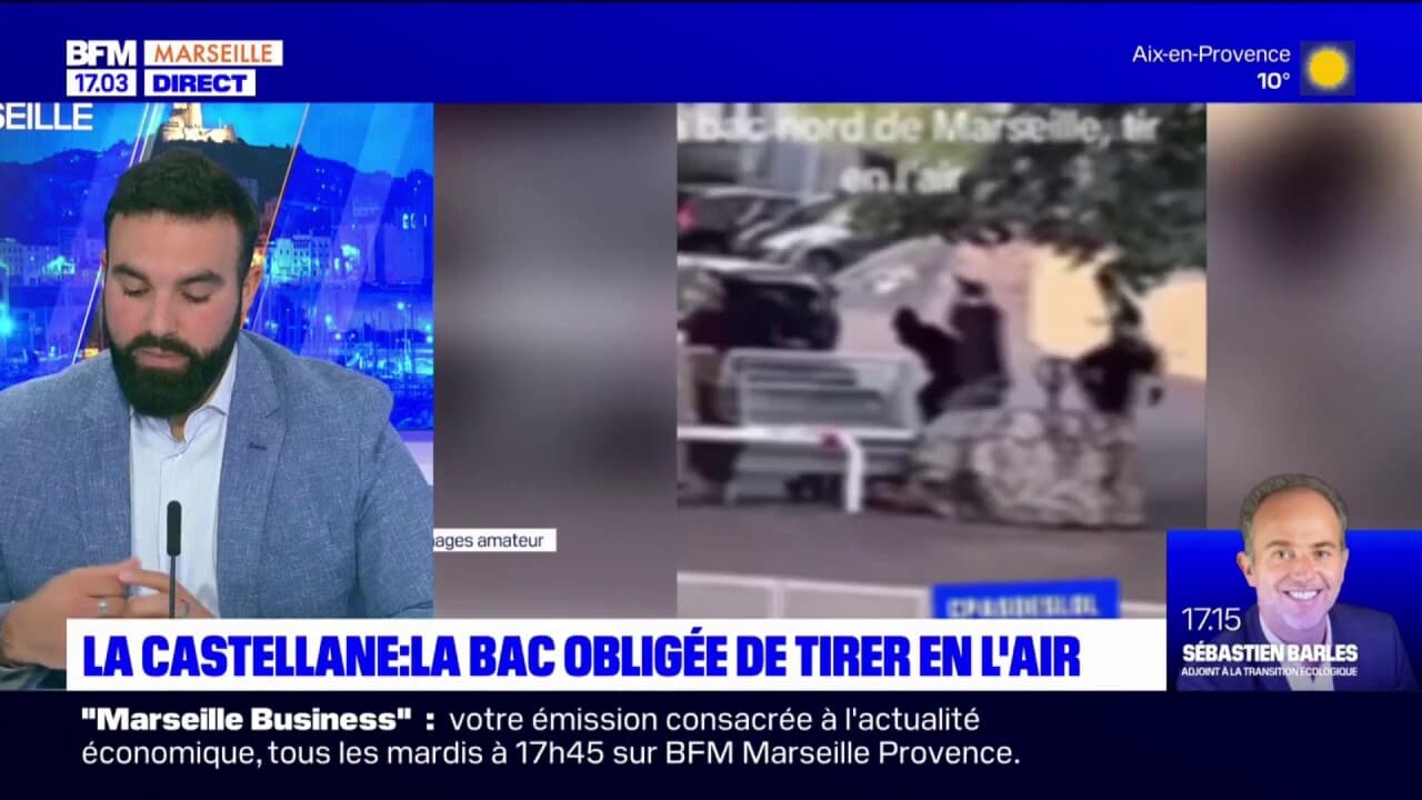 Marseille Un Policier De La Bac Tire En L Air La Castellane Apr S Avoir T Pris Partie