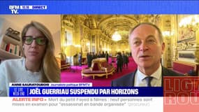 Le sénateur Joël Guerriau, accusé d'avoir drogué une députée, suspendu de son parti, Horizons