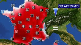 Il pourra faire jusqu'à 39 degrés ce jeudi 14 juillet 2022 en France