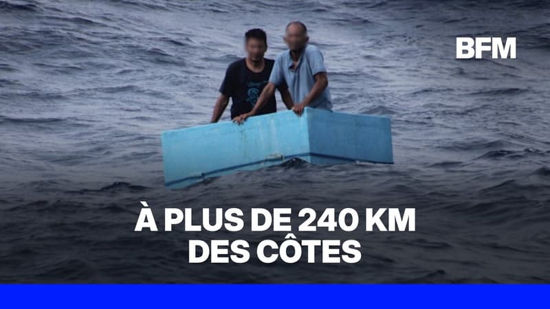 Deux pêcheurs secourus après avoir dérivé dans une glacière pendant 5 jours au large du Mexique