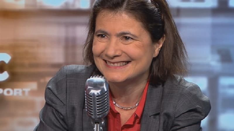 L'historienne Sophie Coeuré, ce mercredi chez Jean-Jacques Bourdin.
