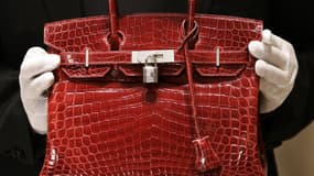 Le prix d'un Birkin d'occasion - ici lors d'une soirée à New York - peut dépasser les 10.000 euros. 